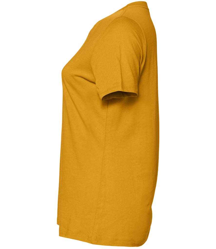 Bella Ladies Relaxed Jersey T-Shirt | Mustard
