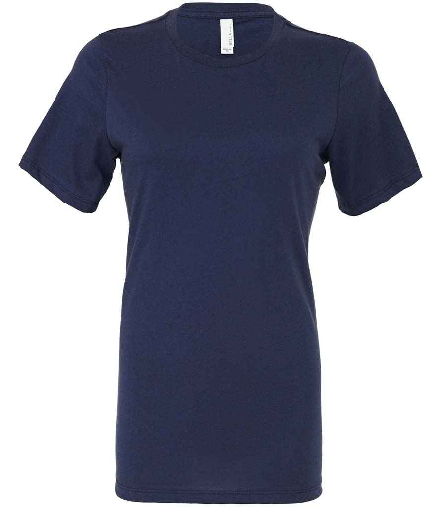 Bella Ladies Relaxed Jersey T-Shirt | Navy