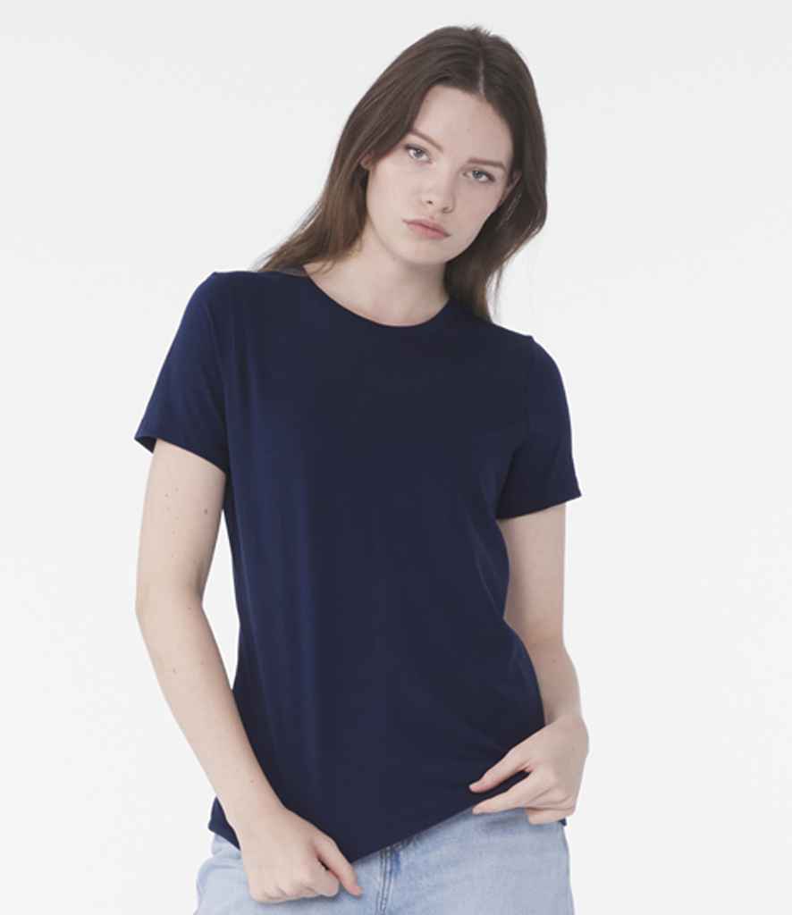 Bella Ladies Relaxed Jersey T-Shirt | Navy