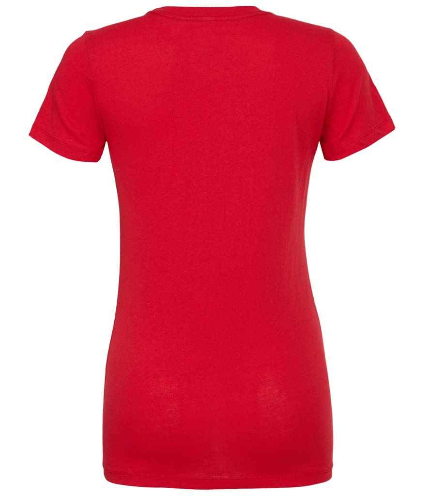 Bella Ladies Relaxed Jersey T-Shirt | Red