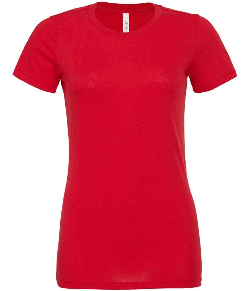 Bella Ladies Relaxed Jersey T-Shirt | Red