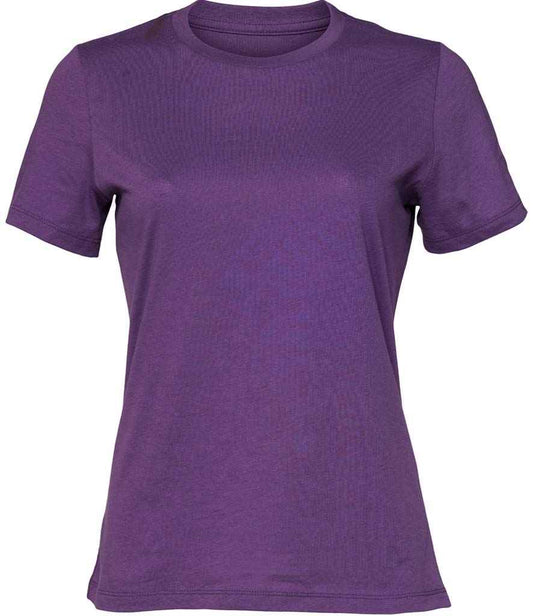 Bella Ladies Relaxed Jersey T-Shirt | Royal Purple