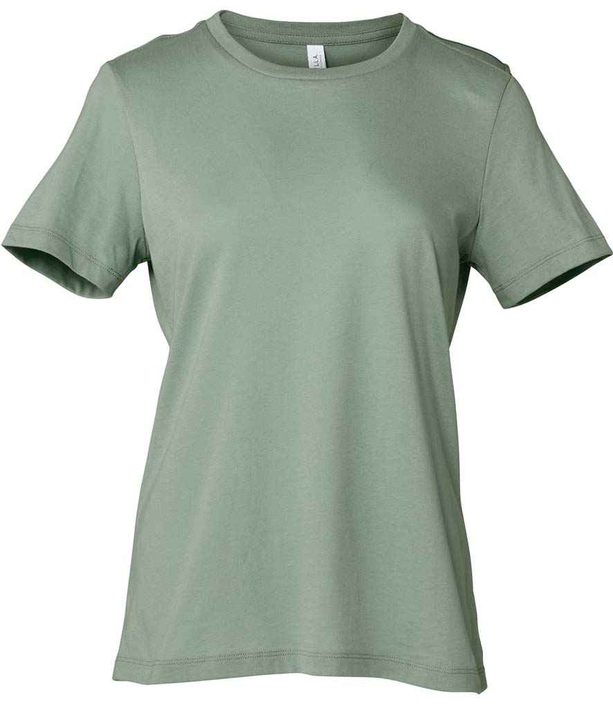 Bella Ladies Relaxed Jersey T-Shirt | Sage Green