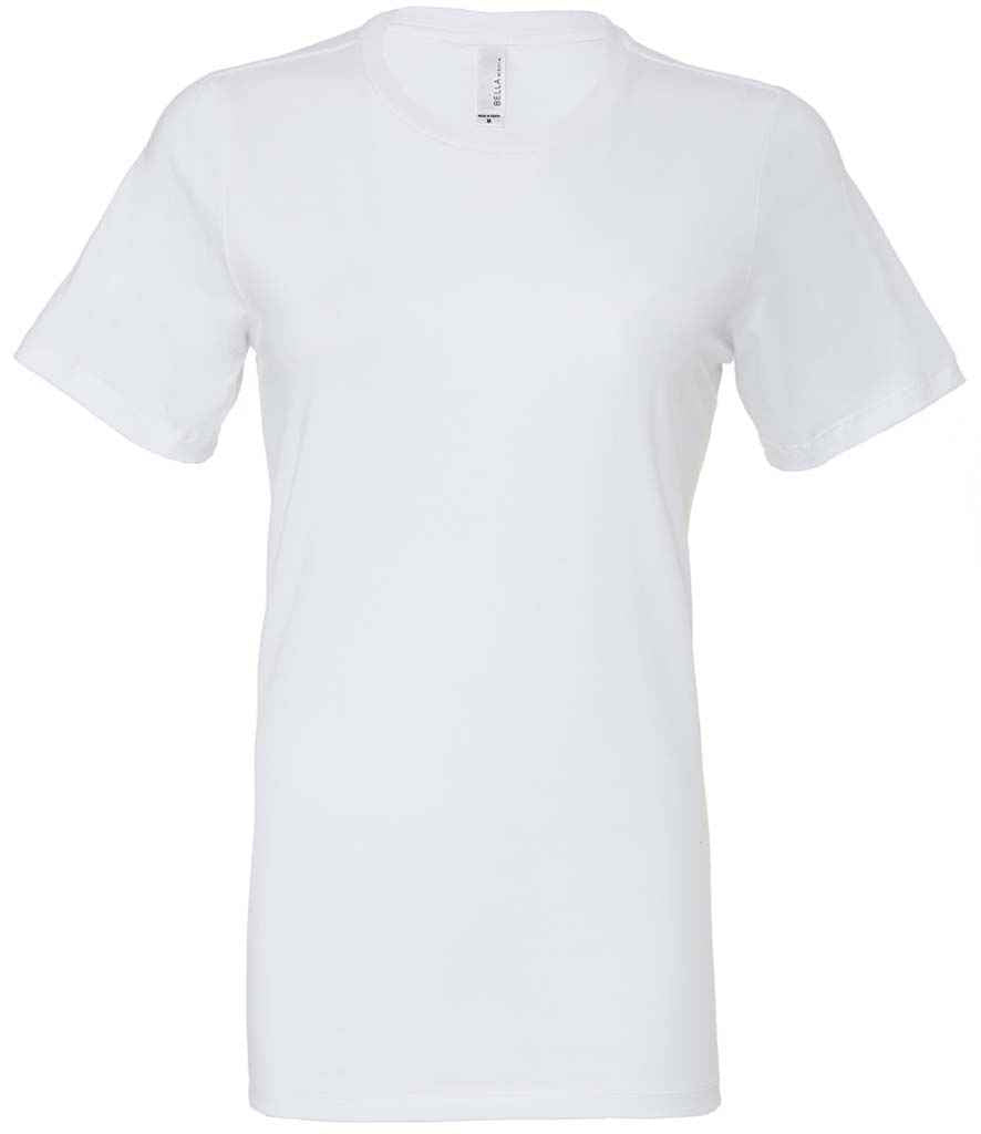 Bella Ladies Relaxed Jersey T-Shirt | White