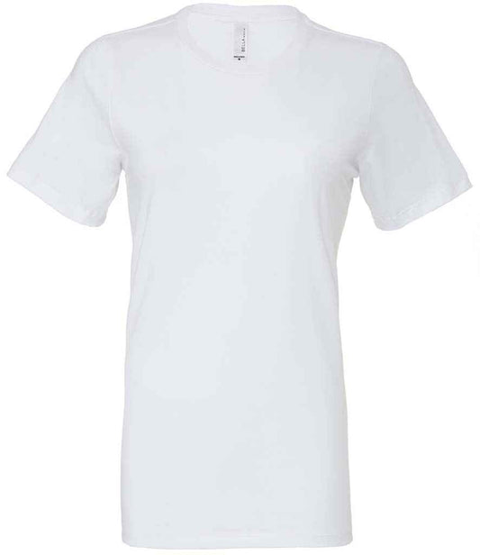 Bella Ladies Relaxed Jersey T-Shirt | White