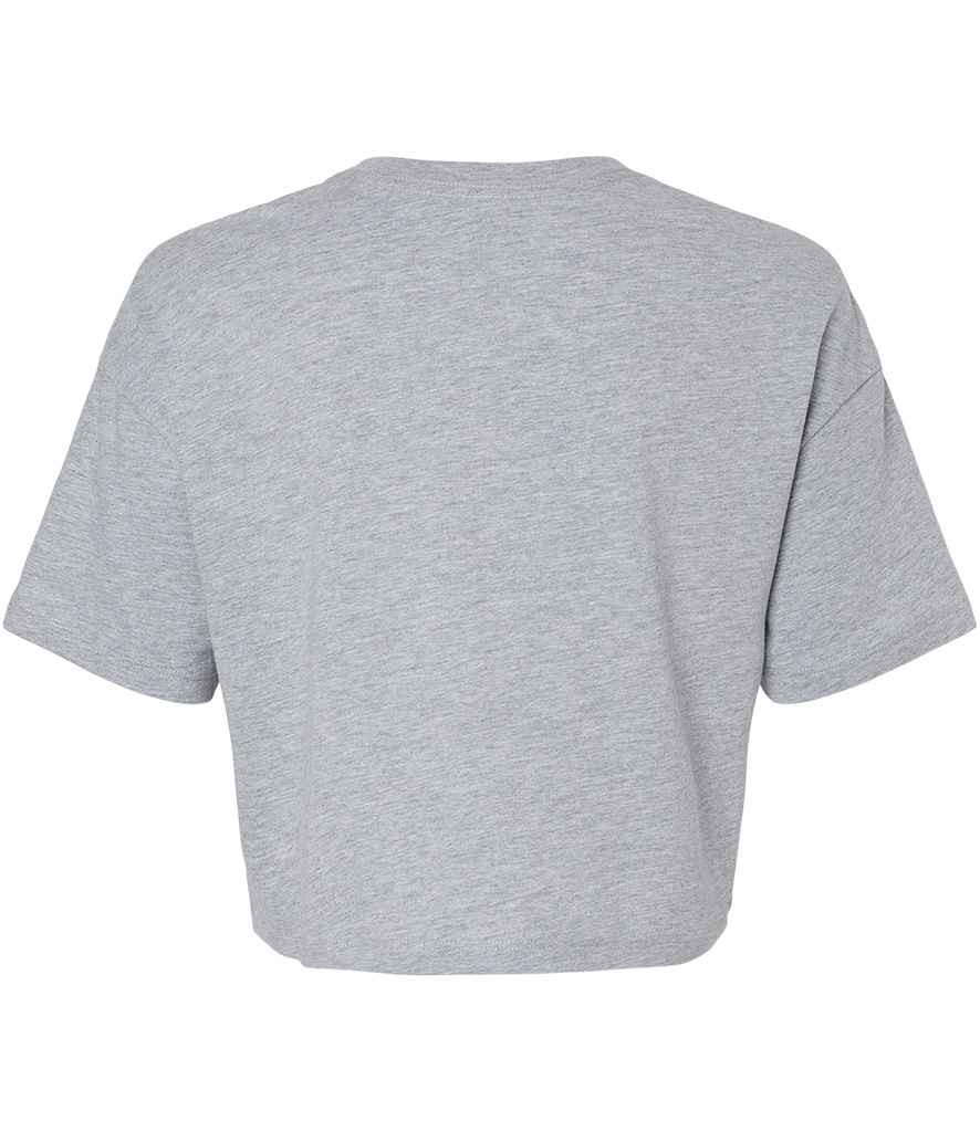 Bella Ladies Jersey Cropped T-Shirt | Athletic Heather