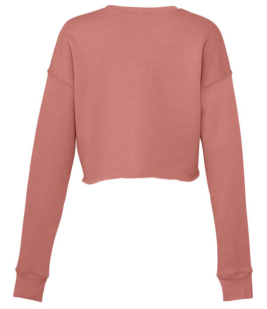 Bella Ladies Cropped Sweatshirt | Mauve