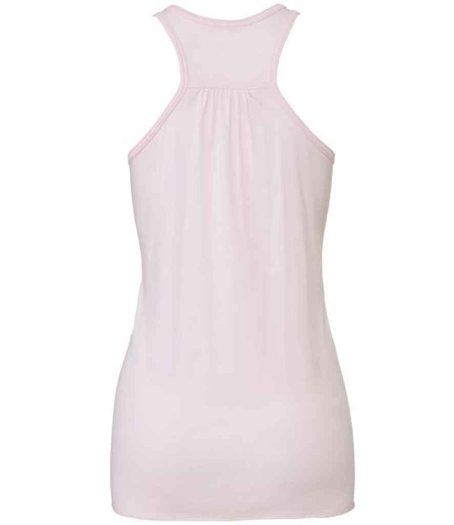 Bella Ladies Flowy Racer Back Tank Top | Soft Pink