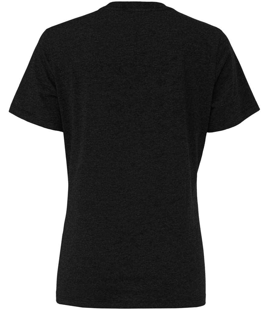 Bella Ladies Relaxed CVC T-Shirt | Black Heather