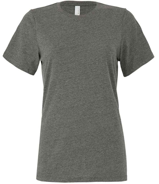 Bella Ladies Relaxed CVC T-Shirt | Deep Heather