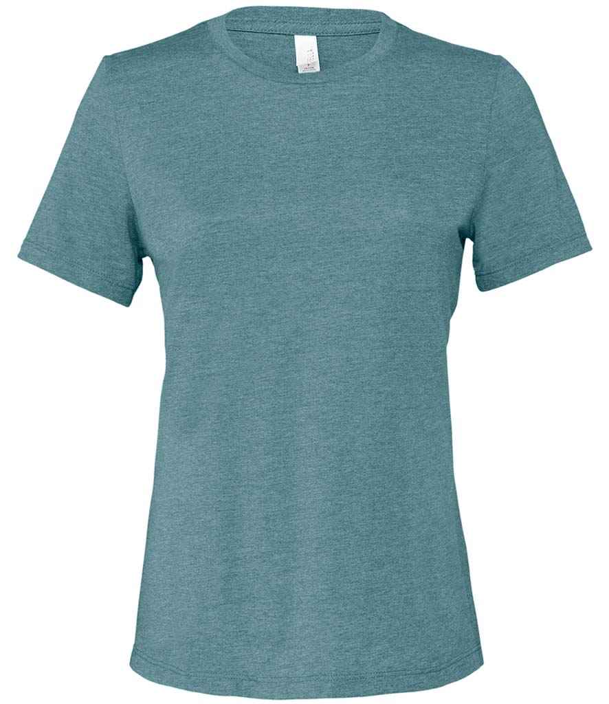 Bella Ladies Relaxed CVC T-Shirt | Heather Deep Teal