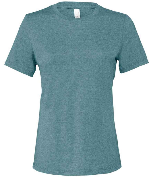 Bella Ladies Relaxed CVC T-Shirt | Heather Deep Teal