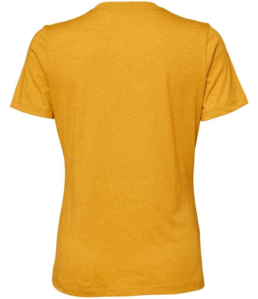 Bella Ladies Relaxed CVC T-Shirt | Heather Mustard