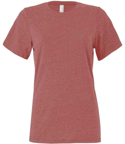 Bella Ladies Relaxed CVC T-Shirt | Heather Mauve