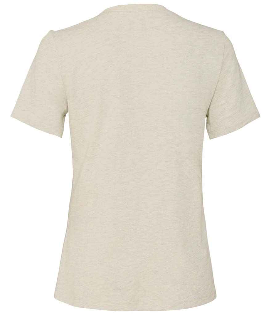 Bella Ladies Relaxed CVC T-Shirt | Heather Natural