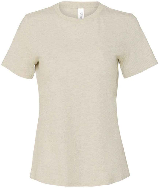 Bella Ladies Relaxed CVC T-Shirt | Heather Natural
