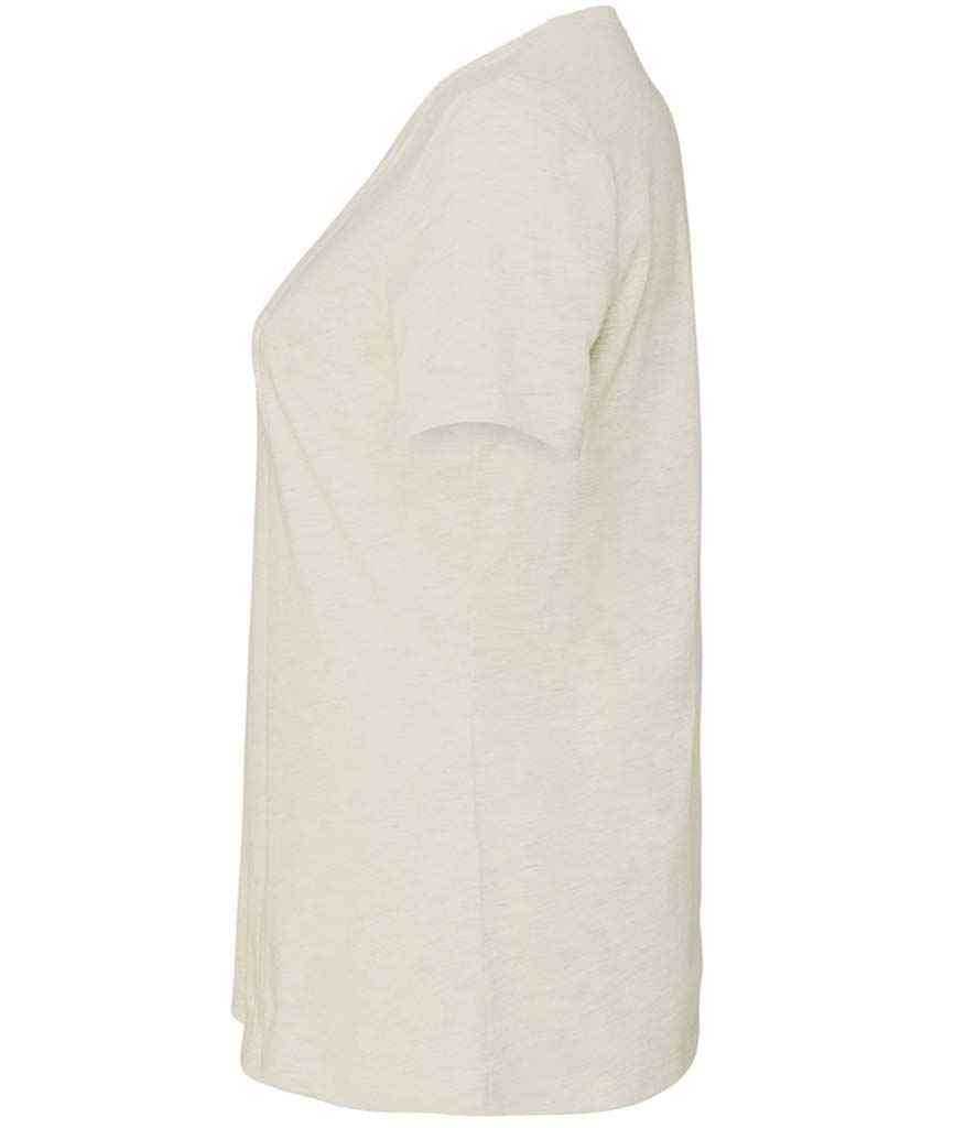 Bella Ladies Relaxed CVC T-Shirt | Heather Natural