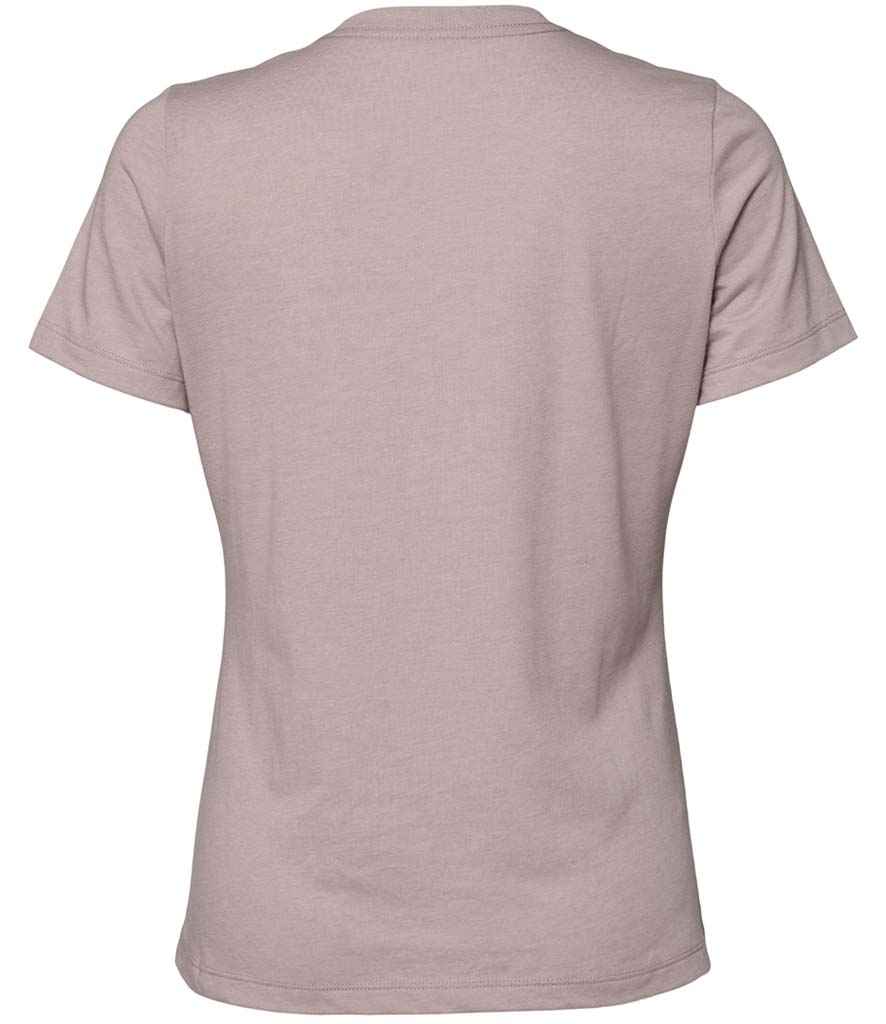 Bella Ladies Relaxed CVC T-Shirt | Heather Pink Gravel