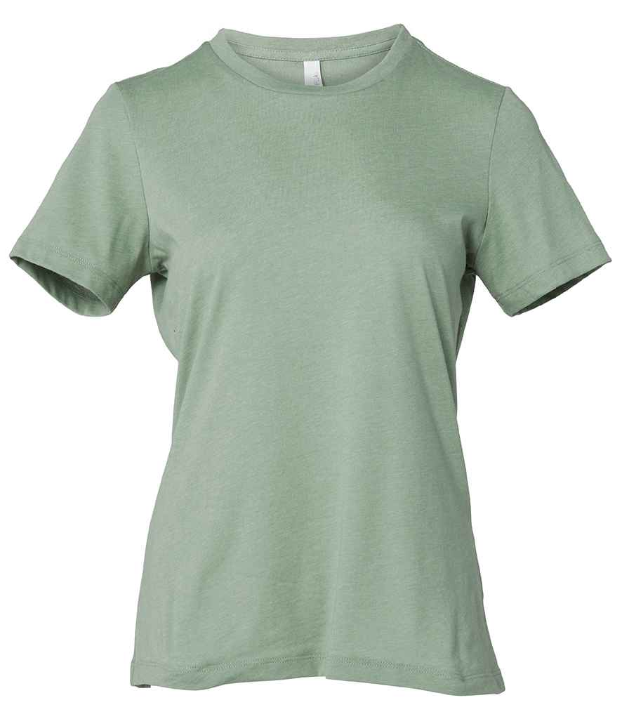 Bella Ladies Relaxed CVC T-Shirt | Heather Sage Green