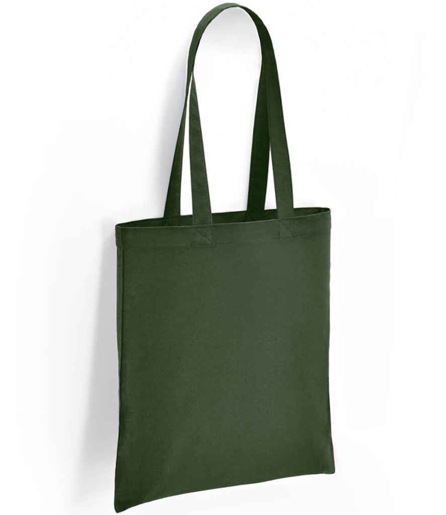 Brand Lab Cotton Long Handle Shopper | Forest Green