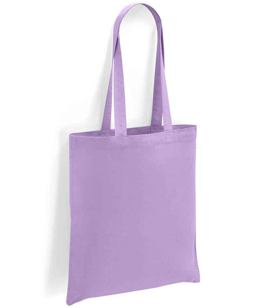 Brand Lab Cotton Long Handle Shopper | Lavender