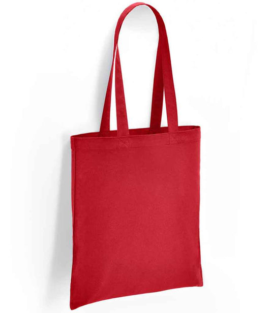 Brand Lab Cotton Long Handle Shopper | Red