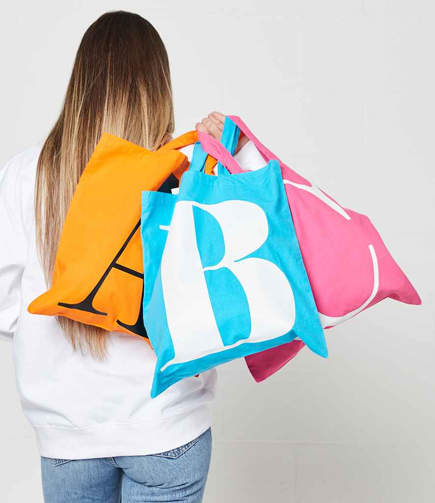 Brand Lab Cotton Short Handle Shopper | Orange
