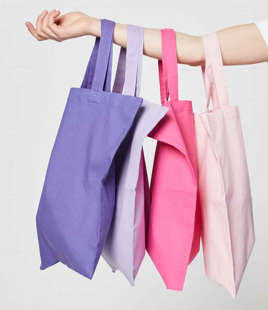Brand Lab Cotton Short Handle Shopper | Purple