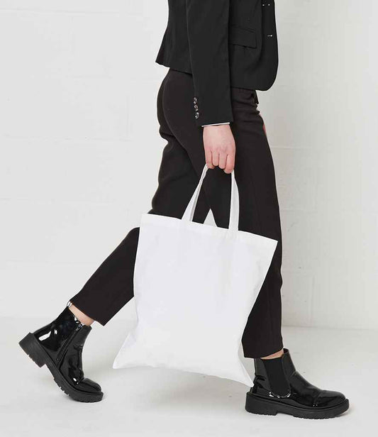 Brand Lab Cotton Short Handle Shopper | White