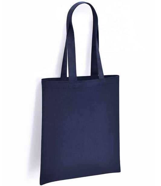 Brand Lab Organic Cotton Long Handle Shopper | Navy