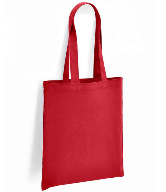 Brand Lab Organic Cotton Long Handle Shopper | Red