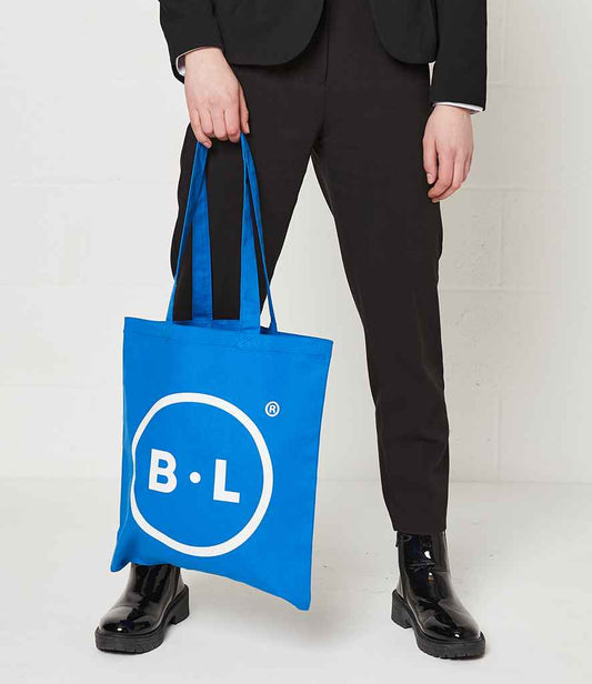 Brand Lab Organic Cotton Long Handle Shopper | Royal Blue