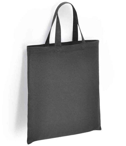 Brand Lab Organic Cotton Short Handle Shopper | Charcoal