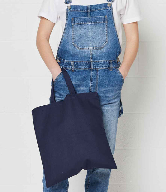 Brand Lab Organic Cotton Short Handle Shopper | Navy