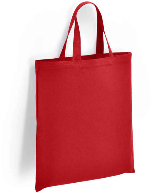 Brand Lab Organic Cotton Short Handle Shopper | Red