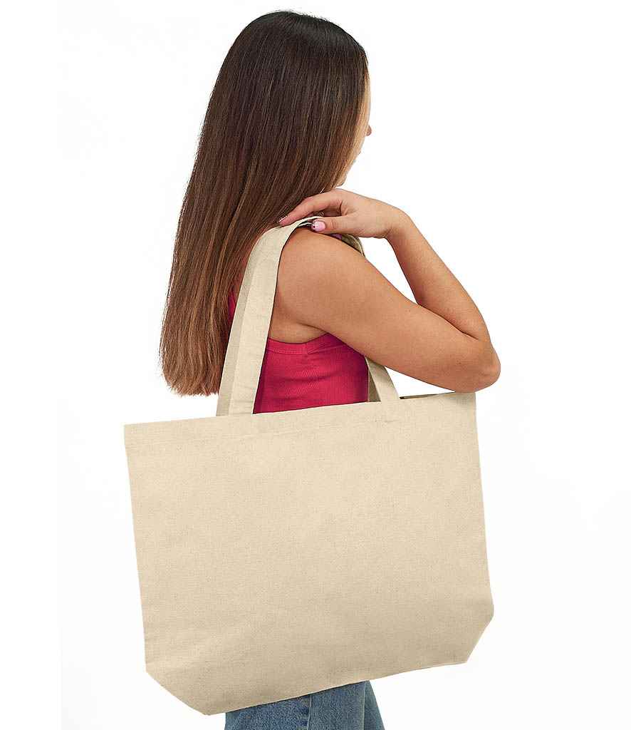 Brand Lab Organic Oversized Tote Bag | Natural