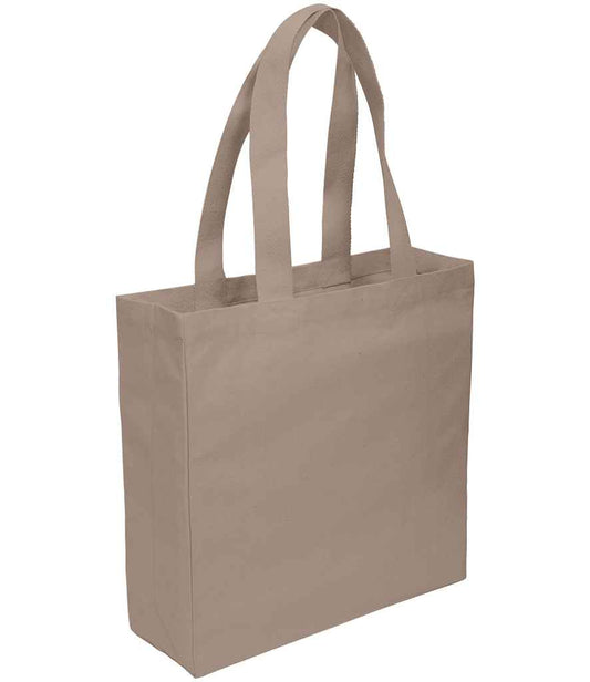 Brand Lab Everyday Square Canvas Tote Bag | Mushroom