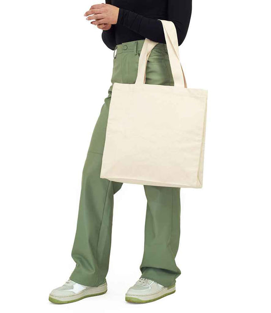 Brand Lab Everyday Square Canvas Tote Bag | Natural