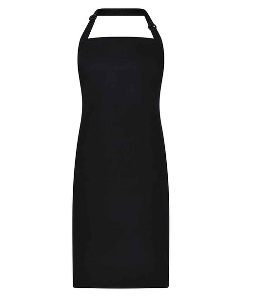 Brand Lab Adjustable Bib Apron | Black