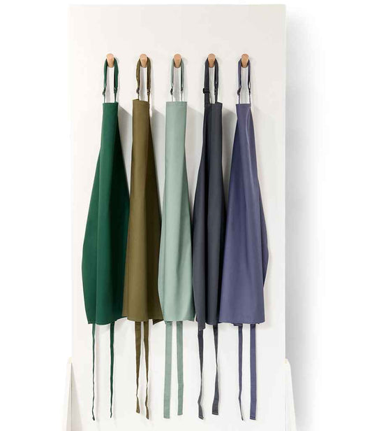 Brand Lab Adjustable Bib Apron | Forest Green