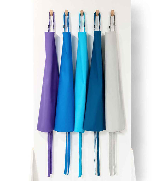 Brand Lab Adjustable Bib Apron | Purple