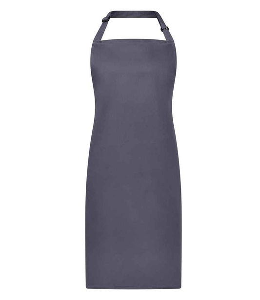 Brand Lab Adjustable Bib Apron | Steel