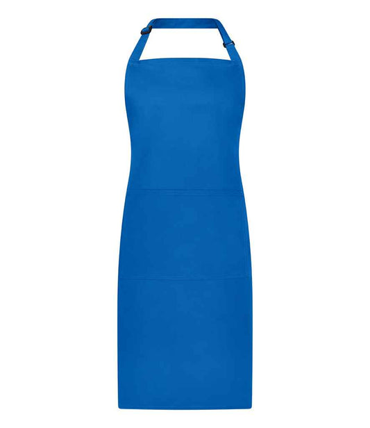 Brand Lab Adjustable Bib Pocket Apron | Royal Blue