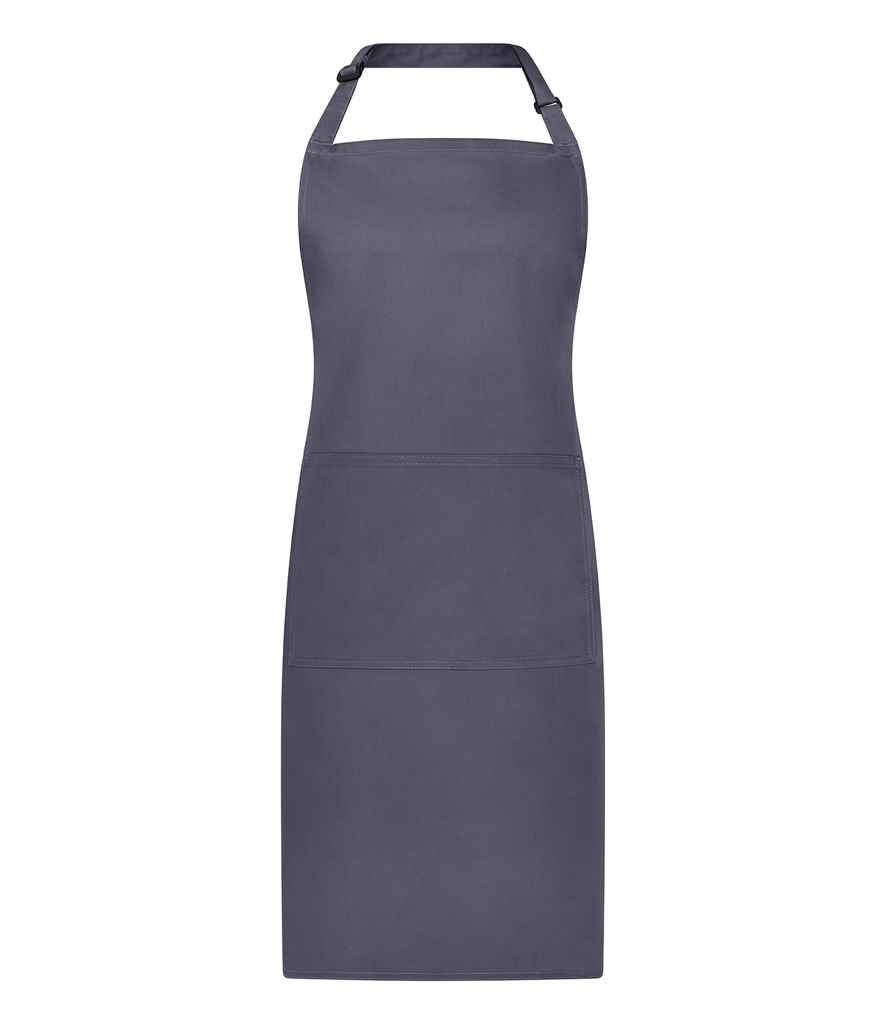 Brand Lab Adjustable Bib Pocket Apron | Steel