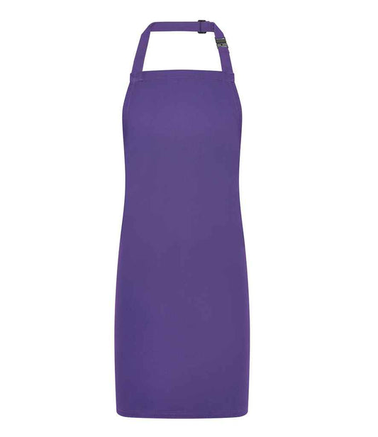 Brand Lab Kids Basic Adjustable Bib Apron | Purple
