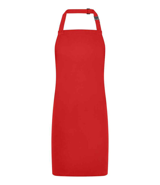 Brand Lab Kids Basic Adjustable Bib Apron | Red