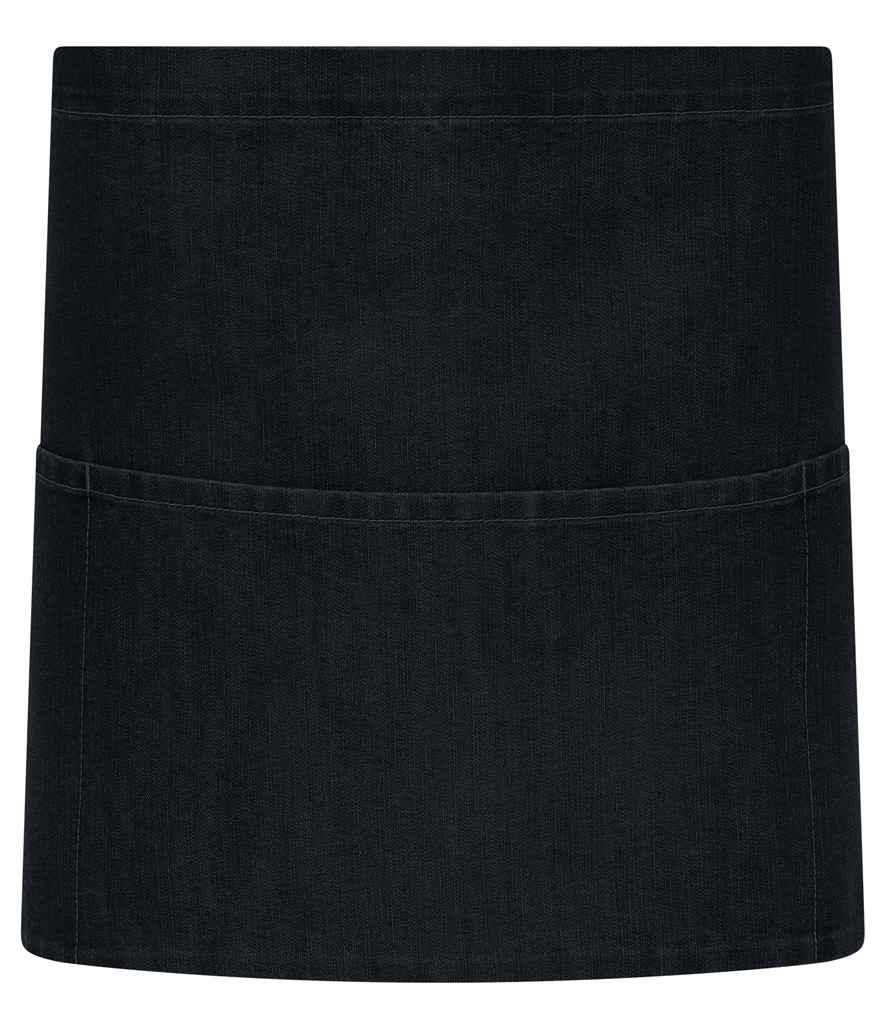 Brand Lab Denim Waist Pocket Apron | Black Denim