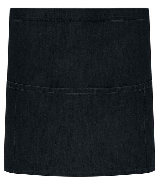 Brand Lab Denim Waist Pocket Apron | Black Denim