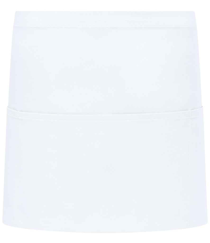 Brand Lab Organic/Recycled Waist Pocket Apron | White