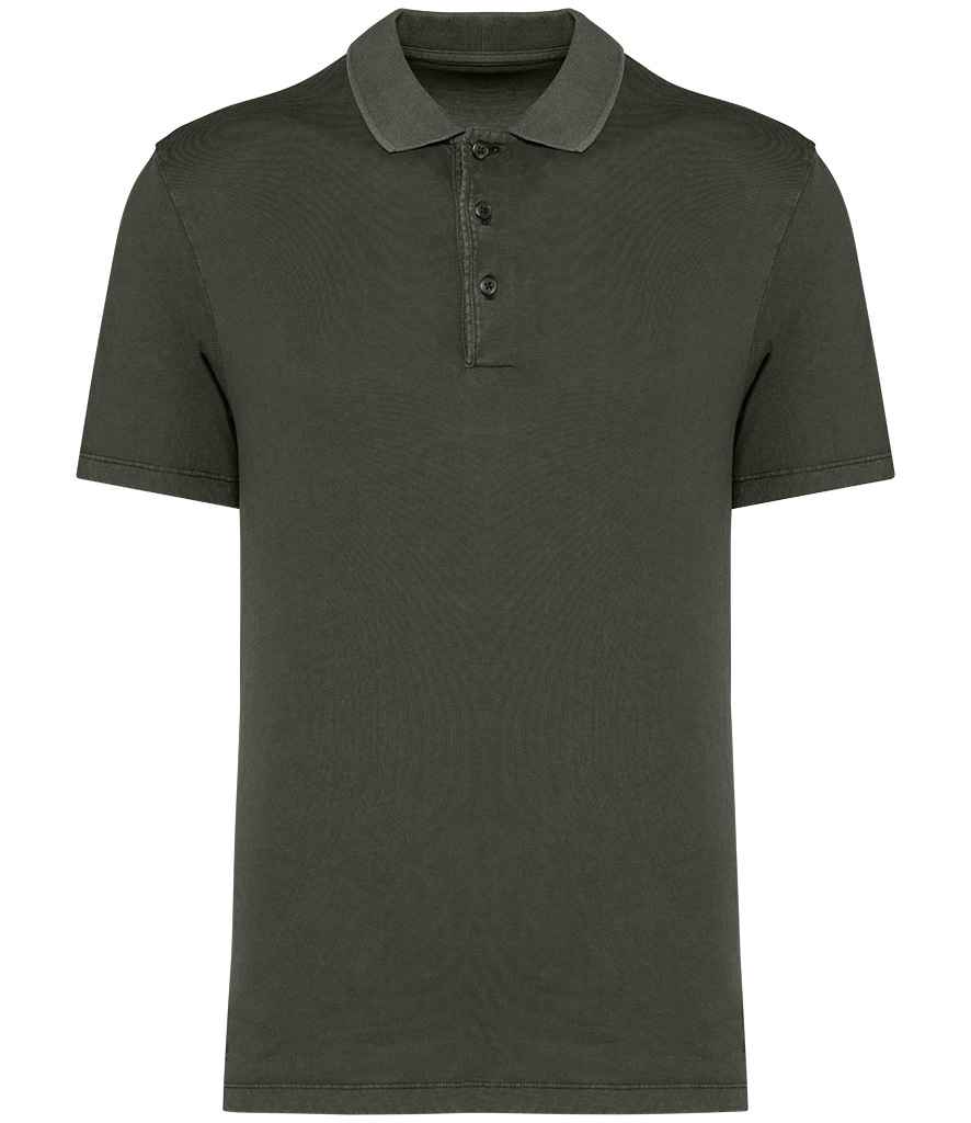 NS201 Washed Organic Khaki Front